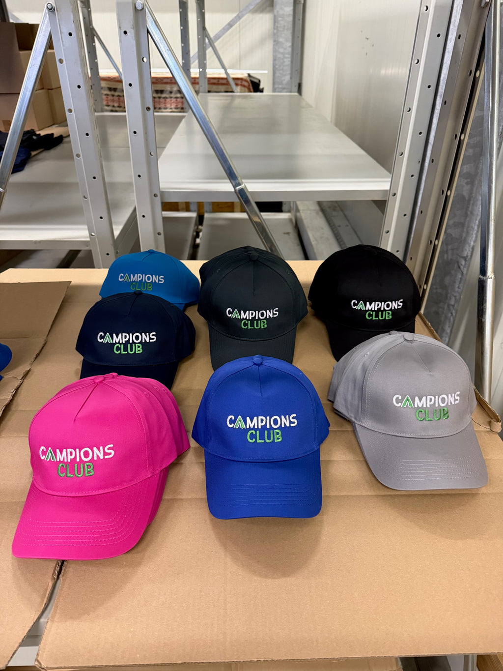 Campions Club Kappe mit Stick